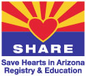 Save Hearts in Arizona Registry and Education Logo